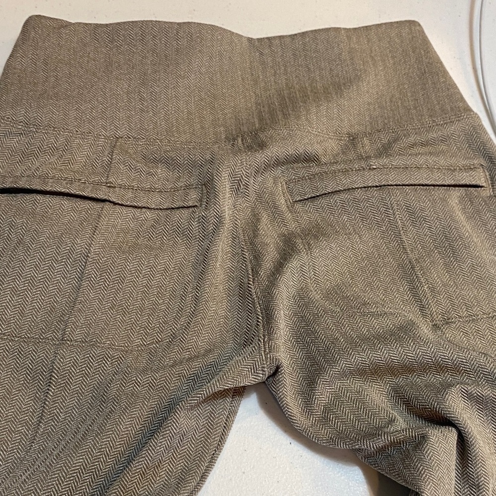 Athleta Taupe Herringbone leggings -dressy - Picture 11 of 13
